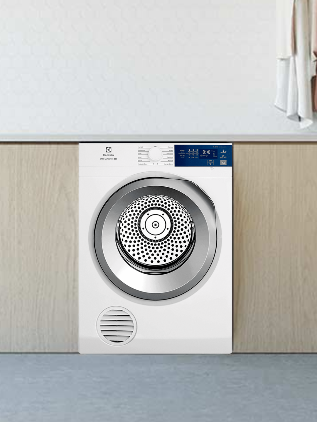 Stackable washer and dryer combo unit